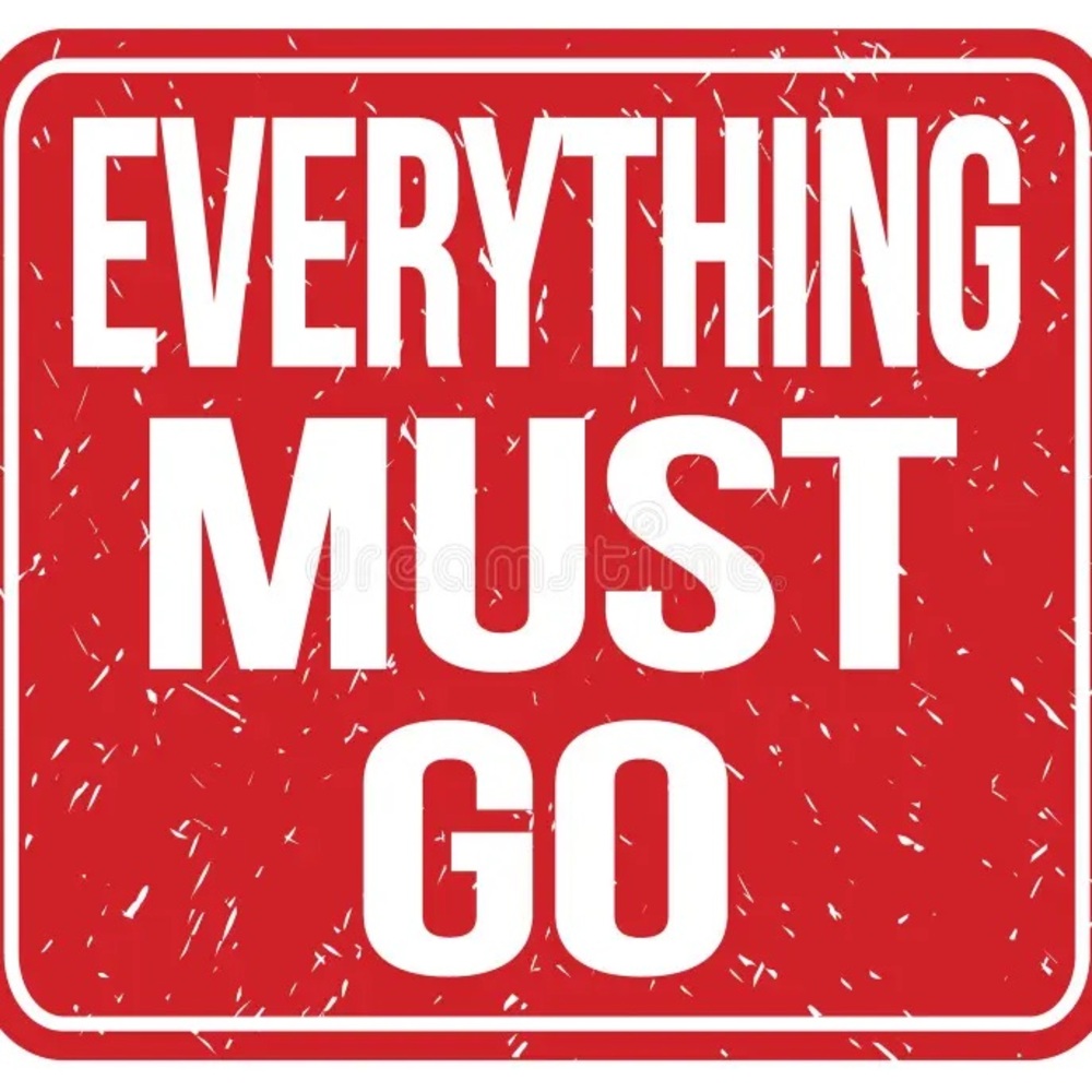 EVERYTHING MUST GO SALE! Comment offers! willing to sell things for CHEAP!